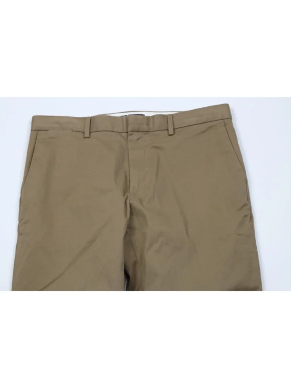 New Banana Republic Mens 34x32 Mason Athletic Tapered Leg Fit Chino Pants Brown